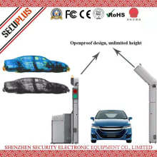 Open roof X ray vehicle scanner inspection system for border to check passager cars